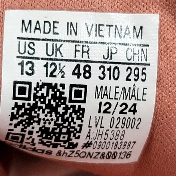 Adidas Gazelle Glow Pink Mens Sneakers Size 13 Suede Upper Black Stripes Casual - Picture 8 of 12